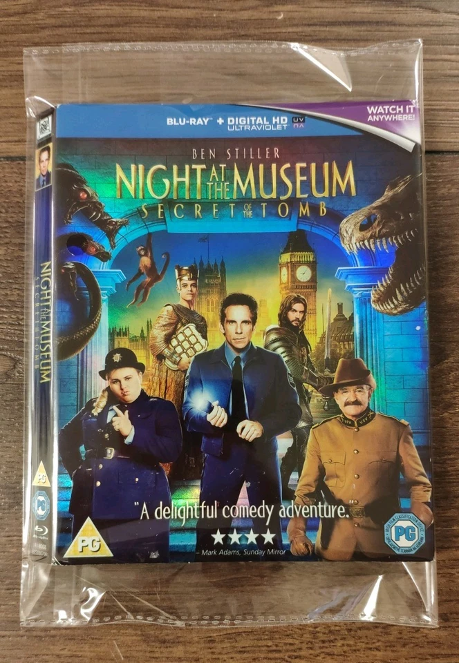 Sale ONLY Slipcover 'Night at the Museum 3 : Secret of the tomb' no blu ray Disc - Image 3 of 3