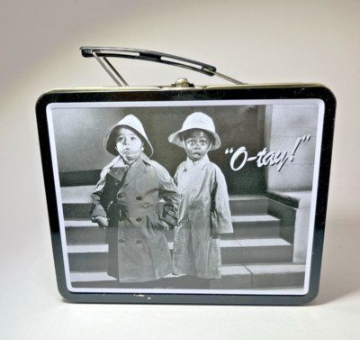 Little Rascals Buckwheat & Spanky O Tay! Metal Lunch Box 1998 Vintage