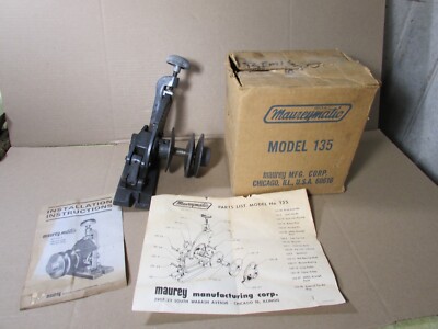 Maurey Mfg Maureymatic Model 135 Speed Changer Variable Speed Drive