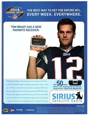 Football Sirius Radio Patriots Channel Sirius Satellite Radio Xm