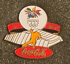 NAGANO 1998 - COCA COLA OLYMPIC SPONSOR VENUE PIN