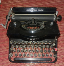 Vintage Remington Rand Typewriter Model 1 Needs new Return Cable thumbnail