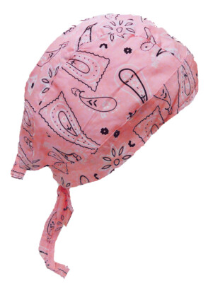 Breathable Head Wraps Cotton Doo Rags & Skull Caps - 4 Pack For Work & Sports Cotton Skull Caps Bandana Motorcycle Helmet Liners - Foto 2