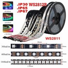 5M 12V WS2811 / 5V WS2812B IC Individual Addressable Dream Color RGB Strip Light