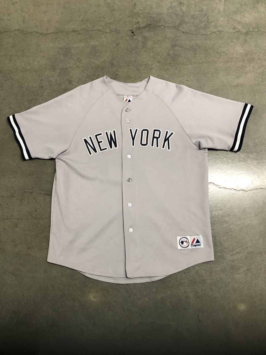 Vintage Y2K New York Yankees Derek Jeter #2 Majestic MLB Jersey