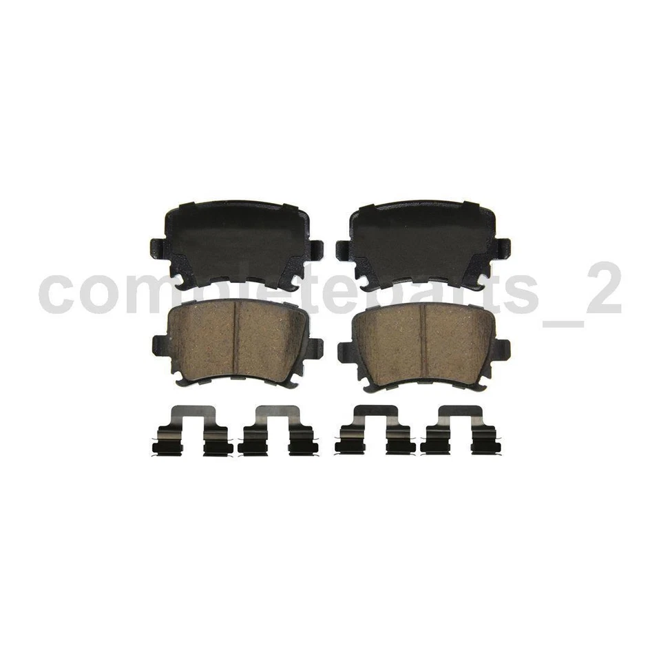 Juego de 2 pastillas de freno delanteras traseras para Audi TT Quattro 3,2 L 2,0 L Foto 3 de 4