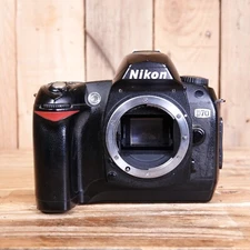 Nikon D70 6.1 MP Digital SLR Camera - Working but Well Used