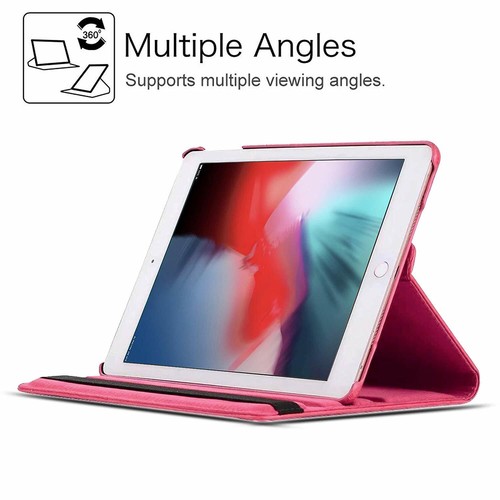 For iPad 2/3/4 Case Leather 360 Rotating iPad Cases Flip Wallet Cover For iPad - Picture 30 of 45