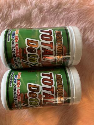 2 TOTAL DETOX DESINTOXICADOR DIETARY SUPPLEMENT 16 OZ (410 GR.) 01/26 NEW FRESH