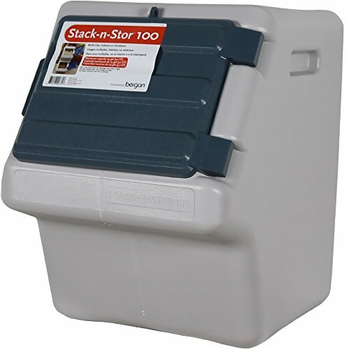 stacking dog food containers