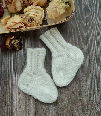 baby socks sheep wool organic knitted socks clothing Details about   Unique handmade newborn