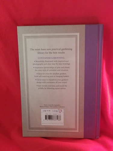 container gardening book hardcover - Bild 2 von 5