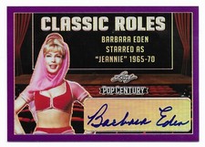 BARBARA EDEN 2019 Pop Century CLASSIC ROLES AUTOGRAPH #'d 3/15 I DREAM Of JEANIE