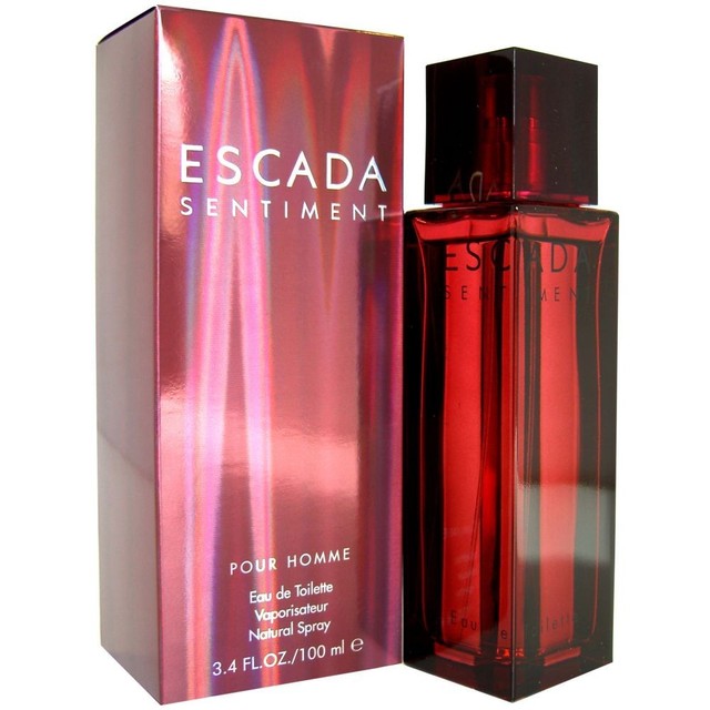 Escada Sentiment Cologne 3.3 oz 100 ml EDT Eau De Toilette Spray Men Sealed Box eBay