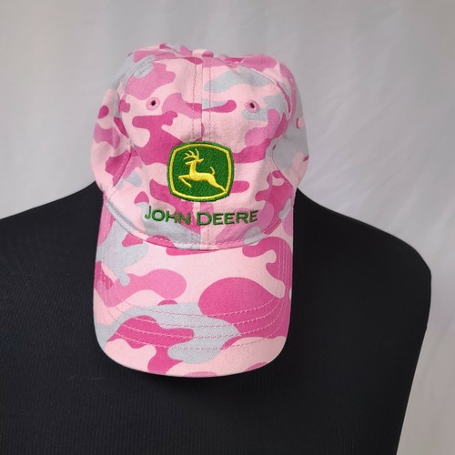 JOHN DEERE Womens Youth Pink Camo 