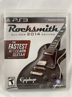 Rocksmith 2014 Edition Playstation 3 Game Only No Cable