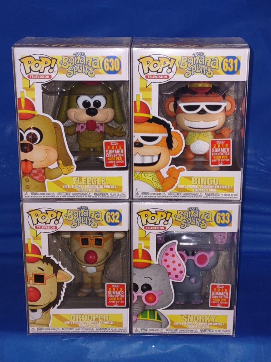 2018 CON BANANA SPLITS FUNKO POP VINYL FIGURES FLEEGLE BINGO