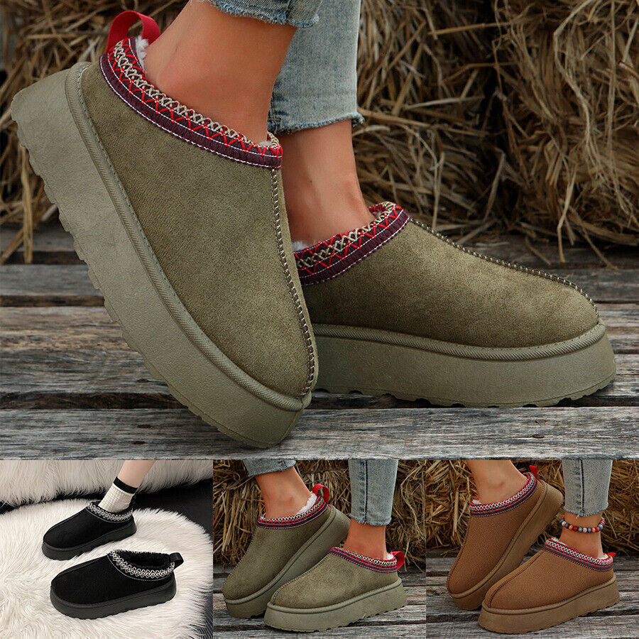 APL Scarpe Invernali Peluche per Casa Invernali Calde Soffici Pantofole Donna 1