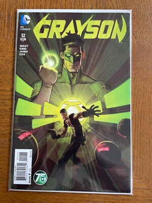 DC Comics Grayson Nr. 12 - Grüne Laterne Variante (75 Jahre)