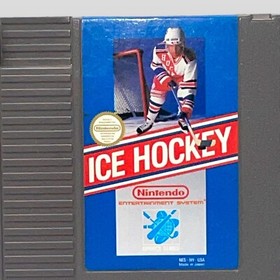 Ice Hockey - Sistema de entretenimiento Nintendo (NES, 1988) no probado