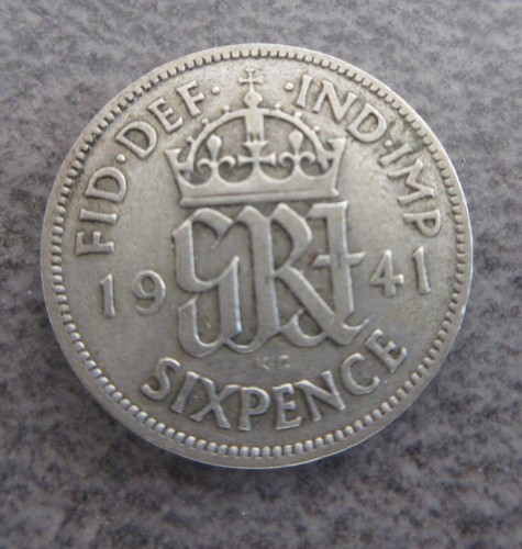 ROYAUME-UNI 1/2 Crown Georges VI 1943 fwo_146413 Monde