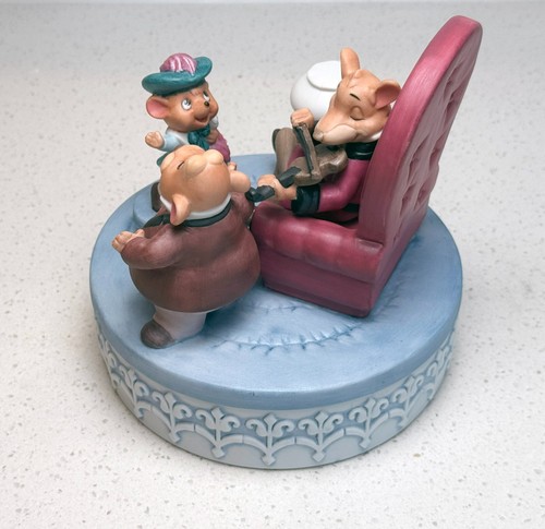 Disney Musical Memories Great Mouse Detective Music Box LE w/ COA - Picture 2 of 6