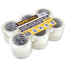 12 Rolls Clear Packing Tape Heavy Duty Adhesive For Moving Box  Packing Sea...