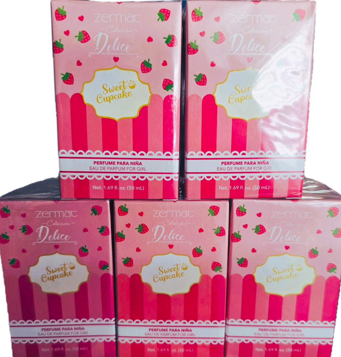 Zermat Delice Sweet Cupcake Eau De Perfume for Girl, 1.69fl. oz