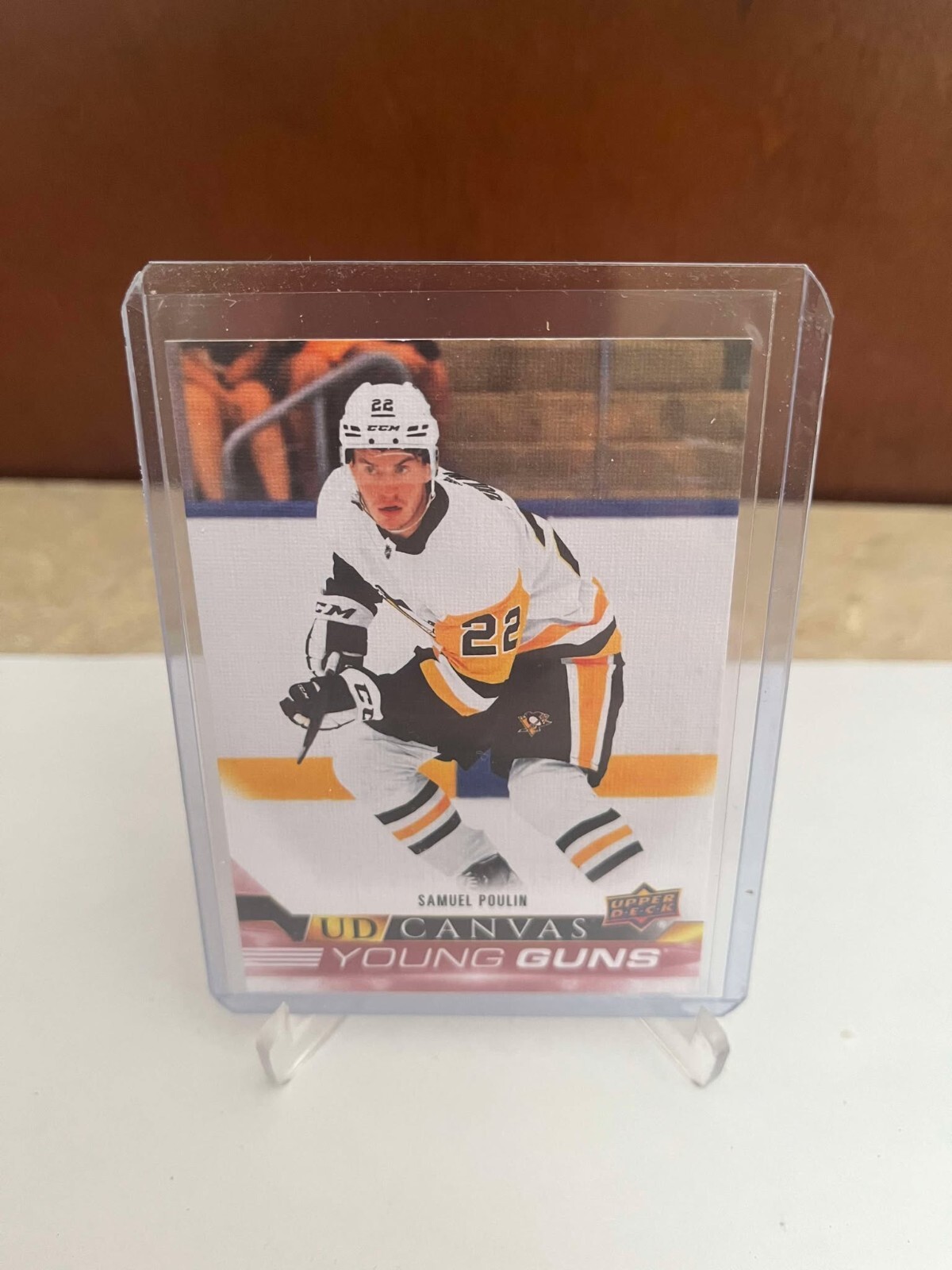 2022-23 Upper Deck Young Guns Canvas Rookie RC #C213 Samuel Poulin