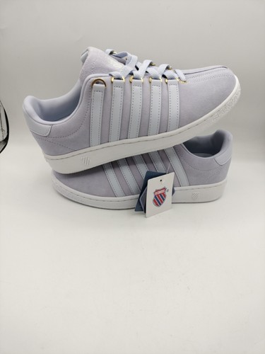K-Swiss Classic VN Wildleder Leder Schuh Sneaker Low Damengröße 8,5 Xenon blau weiß - Bild 10 von 14