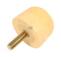 2 X Anschlagpuffer DT Spare Parts 3.83512 D:51Mm M10 X 15 Lth:30Mm H:36Mm