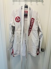 Gracie Barra Jiu Jitsu Gi Adult Size A4 White Equipe Edition