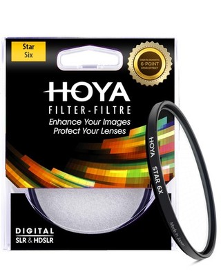 HOYA 49mm Star 4X Filter - Creates Stunning 4-Point Starbursts from Pinpoint ...