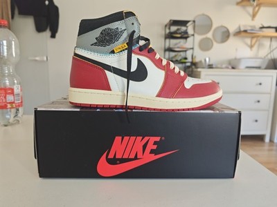Nike Air Jordan 1 High OG Chicago Shadow, Union La, Größe US8.5 EU42
