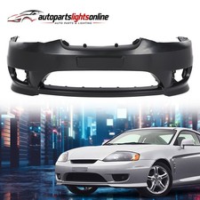 Fit For 2005-2006 Hyundai Tiburon W Fog Lamp Holes Front Bumper Cover