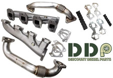 2001-2004 Ddp Upgraded High Flow Manifolds Up Pipes For 6.6l Duramax Diesel 2001-2004 Ddp Upgraded High Flow Manifolds Up Pipes For 6.6l Duramax Diesel