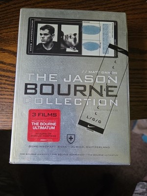 The Jason Bourne Collection (DVD, 2007, 4-Disc Set, Limited Edition)