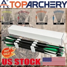 20'' Hunting Crossbow Bolts Carbon Arrows 12PCS 4" Vanes Archery Crossbow Arrows