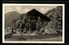 Ansichtskarte Thalkirchdorf, Pension z. weißen Rößl, Bes. Wegscheider-Breyer 