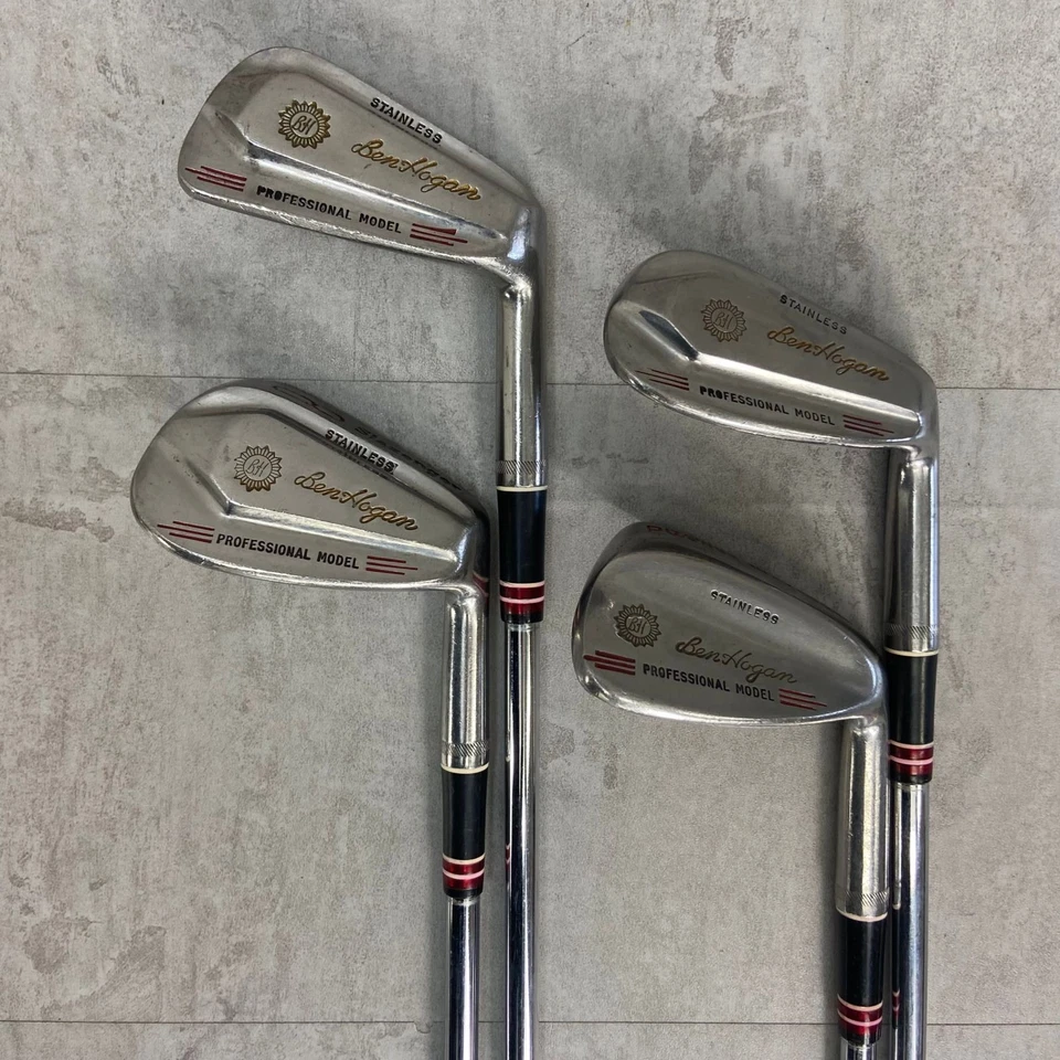 Ben Hogan Slazenger Iron Set 2-9 Pitching Wedge R Steel Flex Used - Image 3 of 4