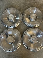 1973-1974 Gmc Truck Jimmy Pickup Hub Caps Impala 15 Wheels Stainless Oem Chevy