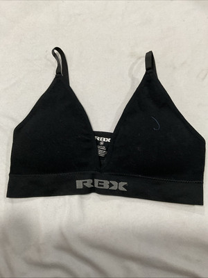 RBX Women s Black Color Padded Bra Size L