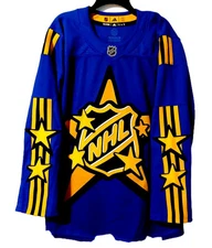 Adidas x Drew House 2024 NHL All Star Hockey Jersey Blue IX5439 Men's Size 52