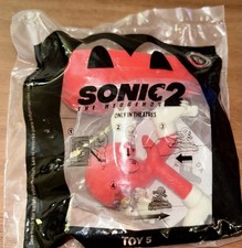 Sonic the Hedgehog 2 McDonalds Happy Meal KNUCKLES Toy 5