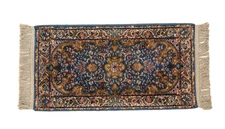 Vintage Karastan Wool Kirman 757 Pattern Oriental Area Rug 48" X 25 - 1/2"