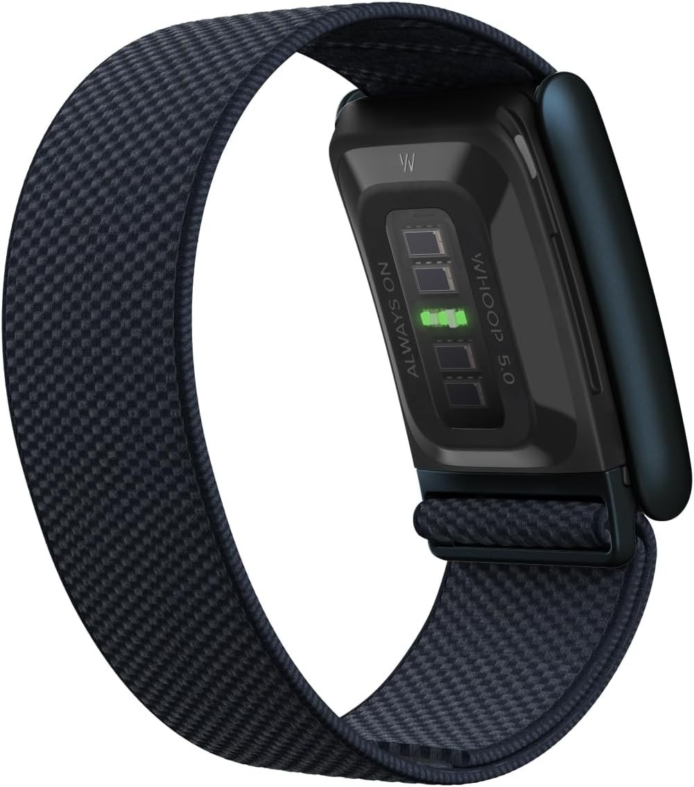 5.0/MG SuperKnit ECG Compatible Band for Active Lifestyles - Midnight Color