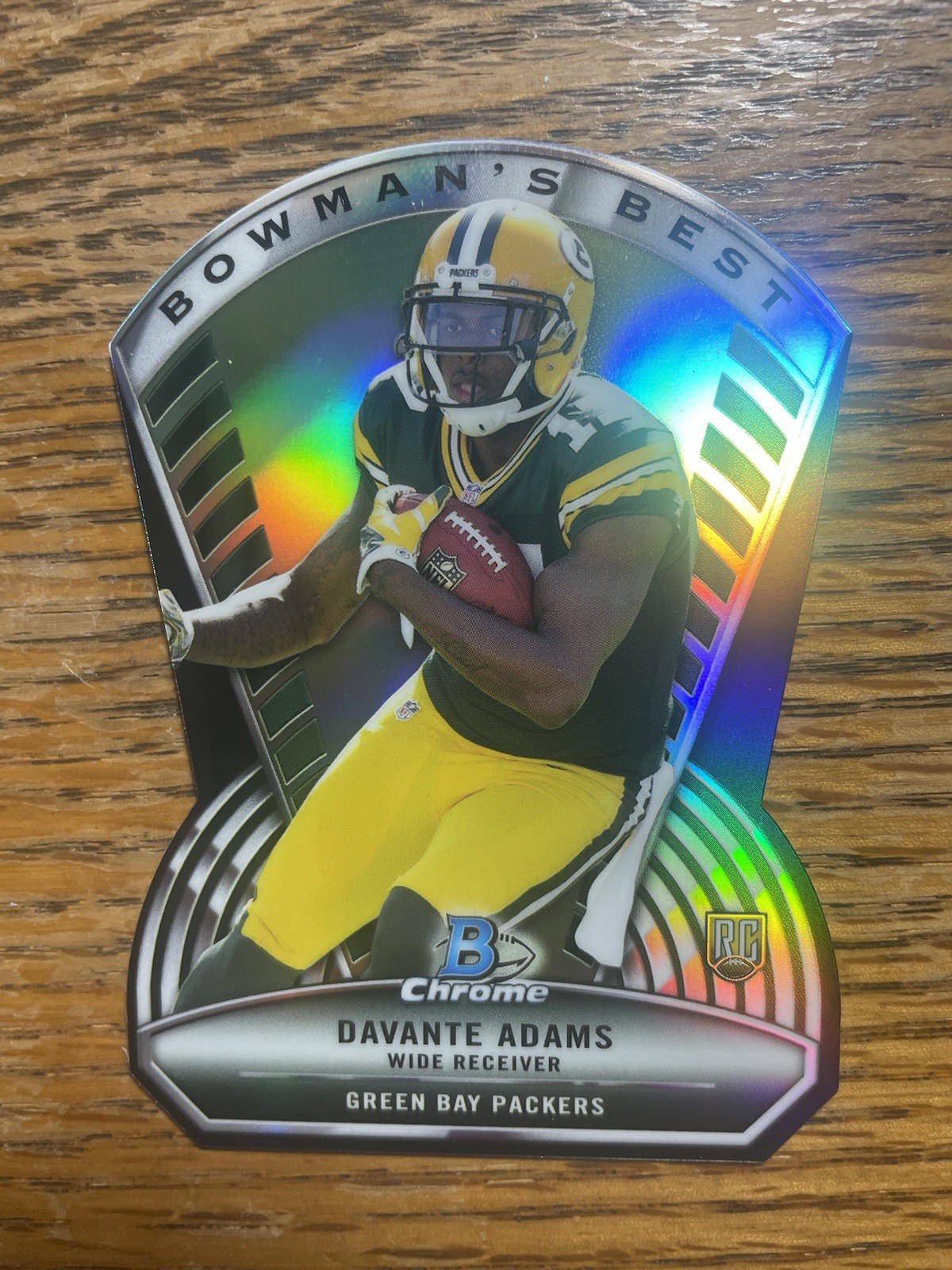 Davante Adams Bowman Chrome Bowman's Best Die-Cut #BBDA Base