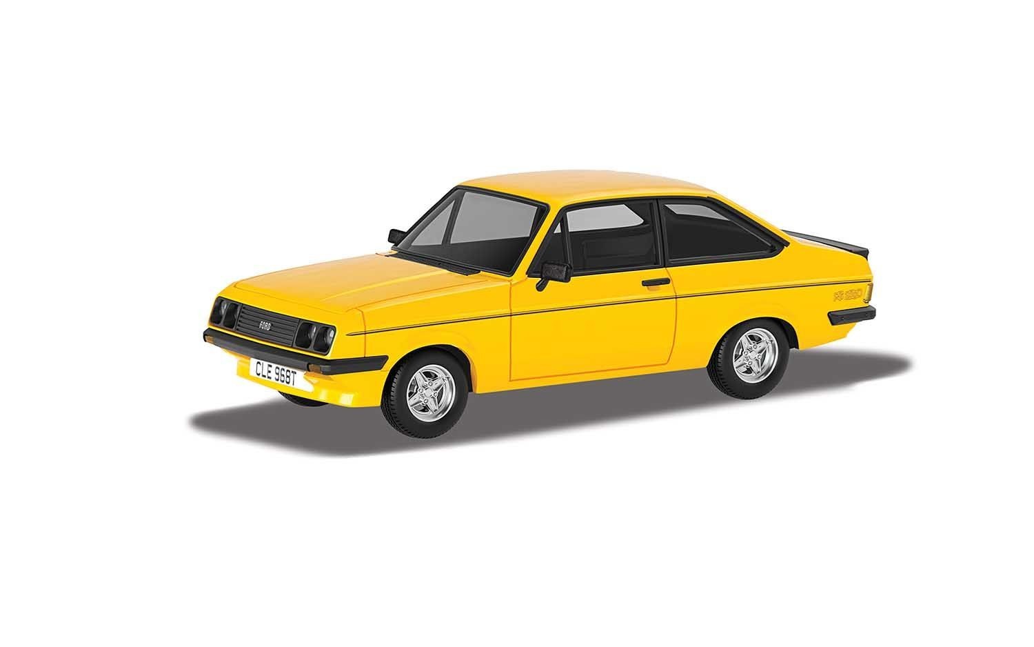 CORGI VANGUARDS VA14900 - Ford Escort Mk2 RS2000 Signal Yellow 1:43 Model Car