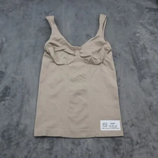 Nouvelle Seamless Shirt Womens S Beige Firm Body Shapewear Slim Tummy Camisole
