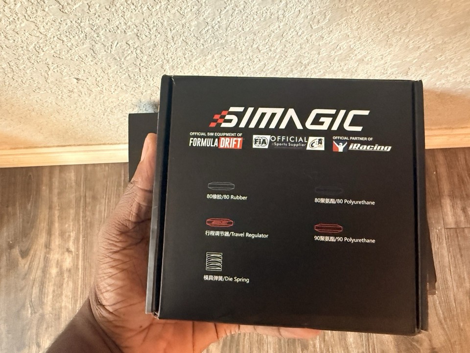 Simagic P1000 Racing Pedals with Extra Springs for Sim Racing | eBay